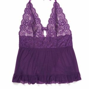 AM 2-in-1 Unlined Bodysit + Babydoll Teddy Plus Full Lace OLD HOLLYWOOD STYLE